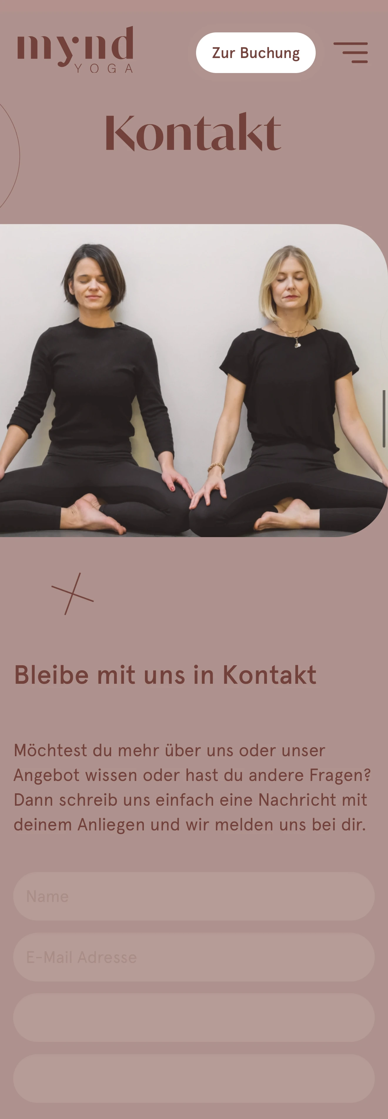 Сайт студии Mynd Yoga 15