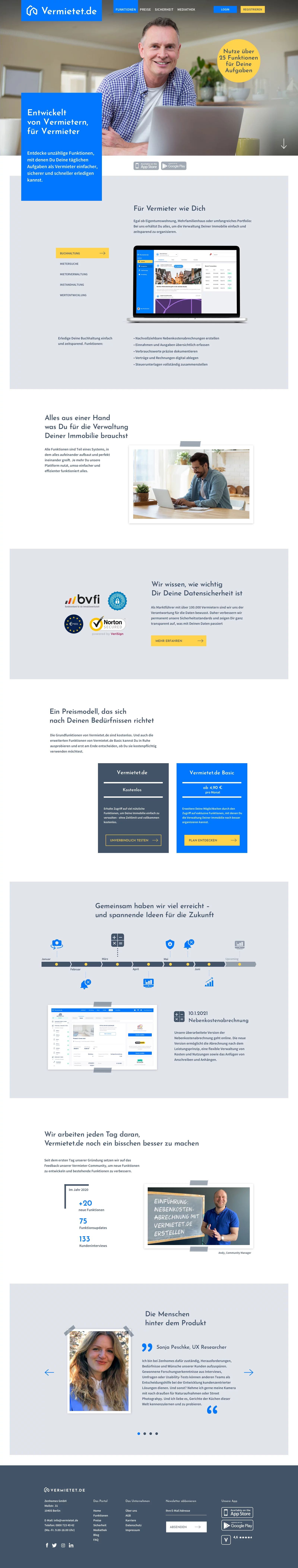 Vermietet.de mülk yönetimi web sitesi 3
