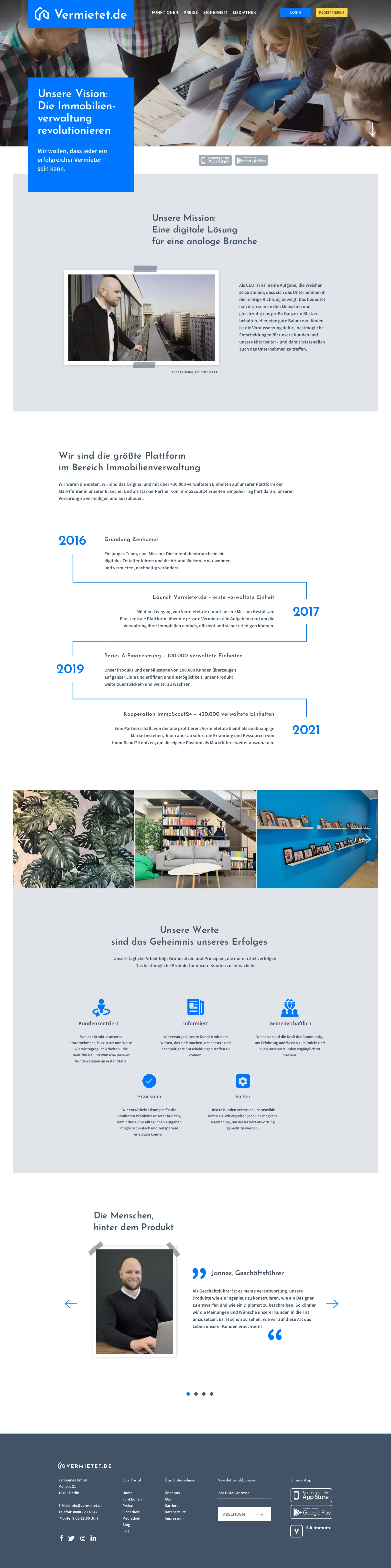 Vermietet.de mülk yönetimi web sitesi 6